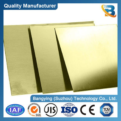 Metal Plates Golden C1100 Brass Sheet Best Yellow Copper with Melting Point 1083 ordm
