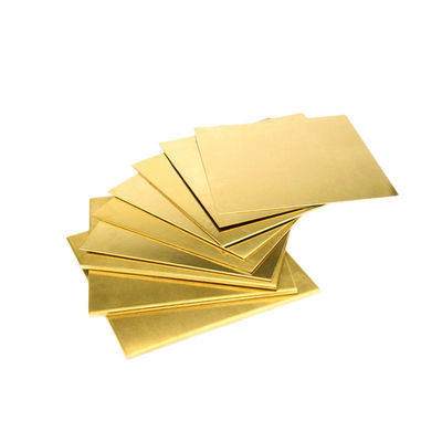 Metal Plates Golden C1100 Brass Sheet Best Yellow Copper with Melting Point 1083 ordm