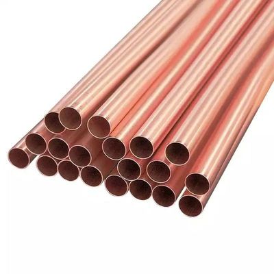 Temper 1/4h 15mm 25mm 50mm 100mm C11000 C70600 High Purity 99.9% Red Copper Pipe/Tube
