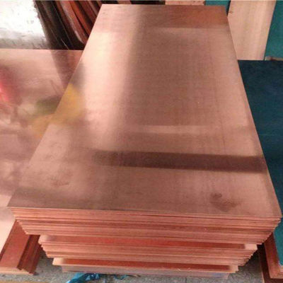 Density 8.9 Copper Plate/Copper Sheet Plate for High Purity Customized
