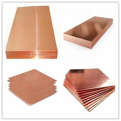 Copper Plate C17200 C17500 C5191 50mm Thick Copper Sheet with Ts MPa of 22-25