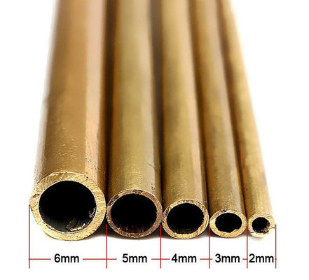 Small Diameter Brass Pipe for Long-lasting Cooling in Air Condition or Refrigerator