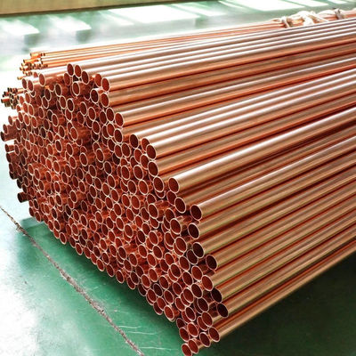 ASTM B111 B466 Eemua144 234 C7060X DIN Copper Pipe Customized Request Elongation 45-50