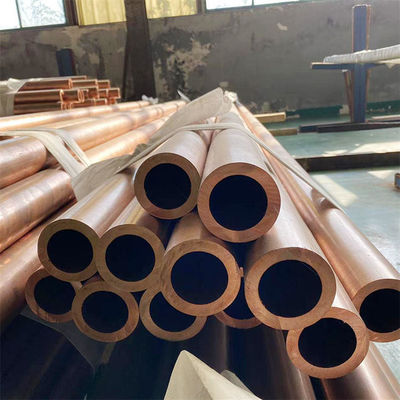 ASTM B111 B466 Eemua144 234 C7060X DIN Copper Pipe Customized Request Elongation 45-50