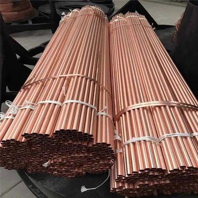 ASTM B111 B466 Eemua144 234 C7060X DIN Copper Pipe Customized Request Elongation 45-50
