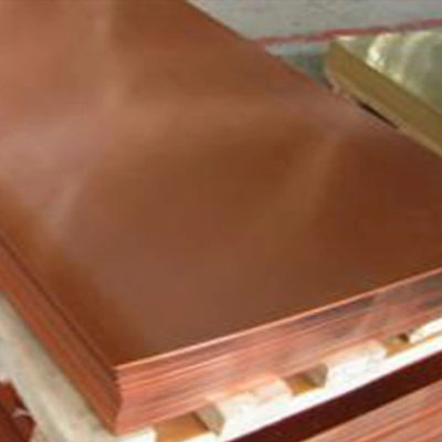 Red Copper Sheet Plate 200mm X 200mm Suitable for Customer Requirements