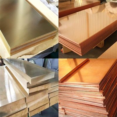 Red Copper Sheet Plate 200mm X 200mm Suitable for Customer Requirements