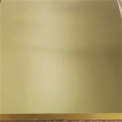 ASTM Standard High Pure Copper 99.9% C22000 Brass Custom-Made Copper Sheet Density 8.9